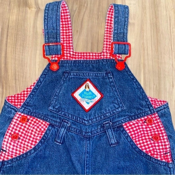 Vintage Hush Puppies kids Overalls. Unisex. size 2T - Picture 2 of 9
